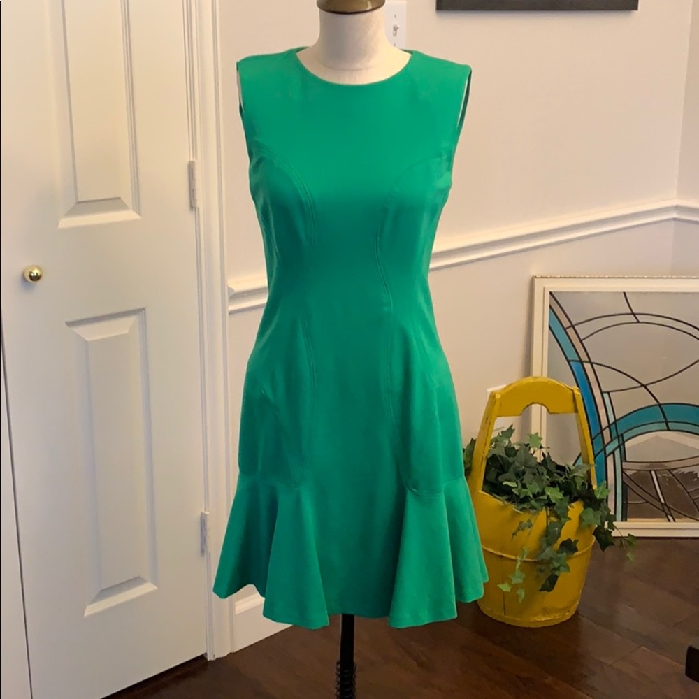 Diane von Furstenberg Ruffle Hem Dress